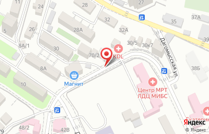 Реабилитационный центр "Наркологическая клиника №1" на Дагомысской улице на карте