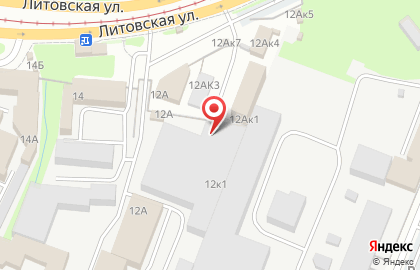 Компания inФОРМАТ на Литовской улице на карте