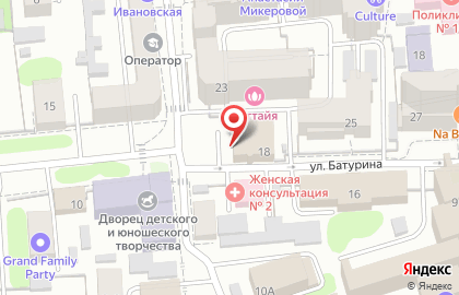 Департамент управления имуществом Ивановской области на карте