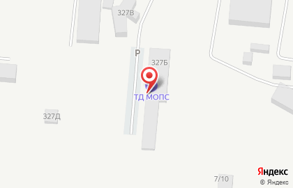 Торговый дом Мопс в Индустриальном районе на карте
