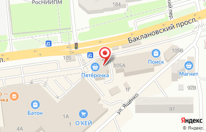 БлокПост в Ростове-на-Дону на карте