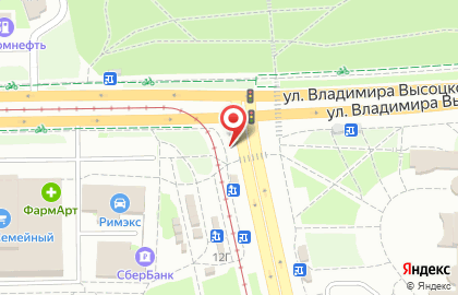 Роспечать на улице Владимира Высоцкого на карте