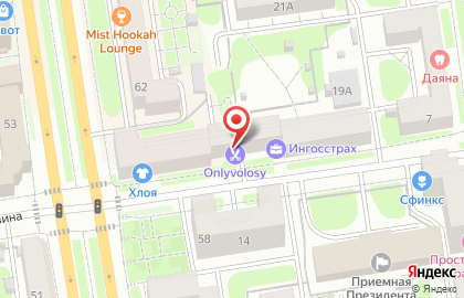 Компания по доставке шаров и праздничному оформлению Фортуна на карте