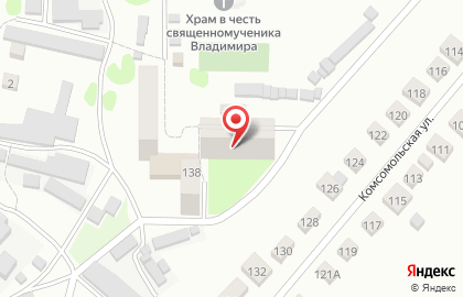 Почтовое отделение №54 на Комсомольской на карте
