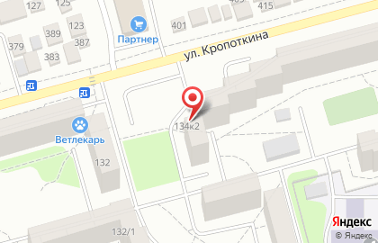 Продовольственный магазин в Калининском районе на карте