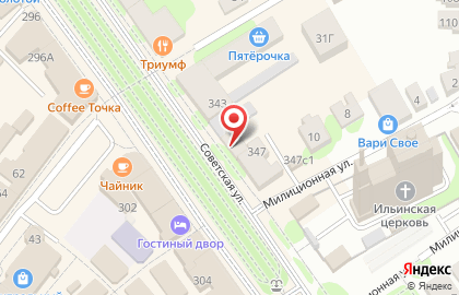 Bordo на Советской улице на карте