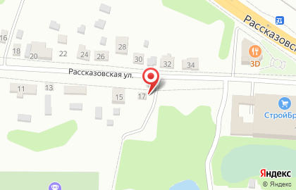 Продуктовый магазин на Рассказовской, 19 на карте
