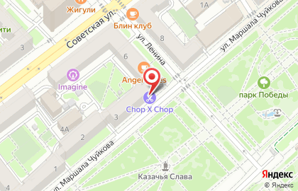 Ногтевая студия MiMi Nails в Центральном районе на карте