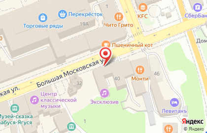 Салон оптики Лорнет на Большой Московской улице на карте