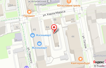 Мост, Компания на карте