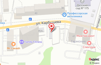 Магазин автотоваров АвтоМаркет в Орджоникидзевском районе на карте
