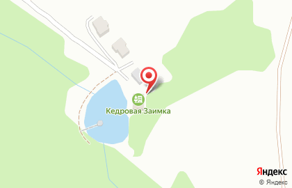 База отдыха Кедровая заимка в Белокурихе на карте