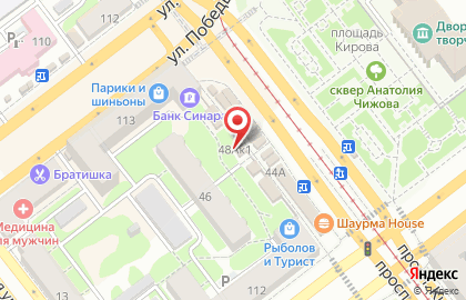 Идель на проспекте Кирова на карте