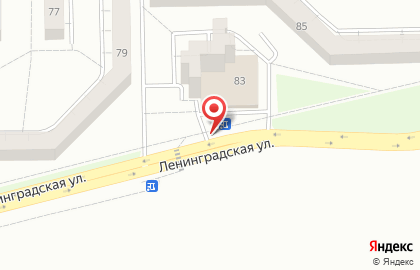 Цветочный салон Цветы от Венеры на улице Ленинградской на карте