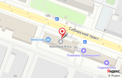 Студия красоты Flexcellence в Октябрьском районе на карте