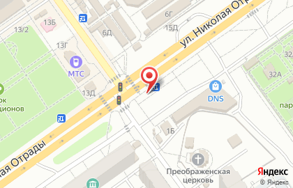 Магазин цветов на ул. Николая Отрады, 26г на карте