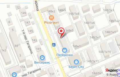 СберБанк России на улице Гагарина, 148 к 4 на карте