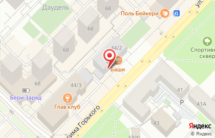 Деловой центр Максим Горький на улице Максима Горького на карте