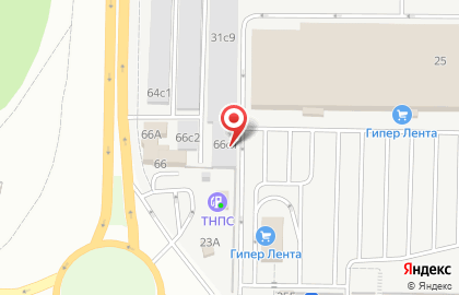 Гаражно-потребительский кооператив №28 в Комсомольском районе на карте