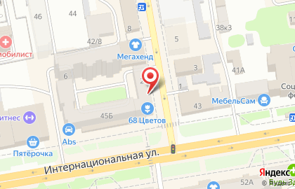 Фирменный магазин LG на Красной улице на карте