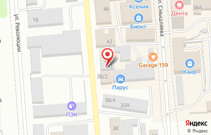 Автоцентр Автопартнер на улице Коммунаров на карте