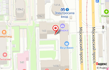 Клиника Дезир на Московском проспекте на карте