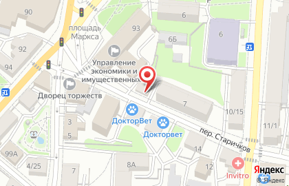 Студия красоты в Старичковом переулке, 4 на карте