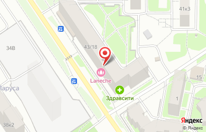 Салон красоты Laneche на карте