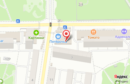 Воронежский филиал Банкомат, ЮниКредит Банк на улице Олеко Дундича на карте
