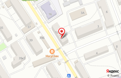 Отделение службы доставки Boxberry в Фрунзенском районе на карте