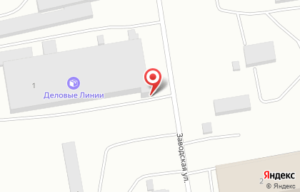 Магазин запчастей для спецтехники Сигма на Заводской улице на карте
