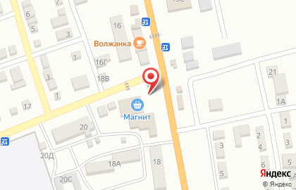 Магазин Красноярское молоко на улице Ворошилова на карте
