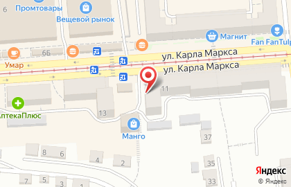 Зоомагазин Зоомир в Челябинске на карте