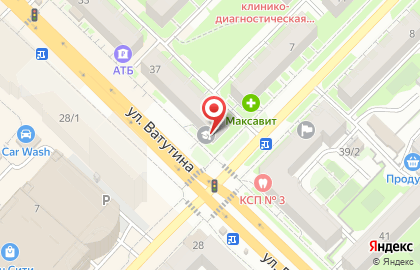 Сибирский цирюльник в Новосибирске на карте