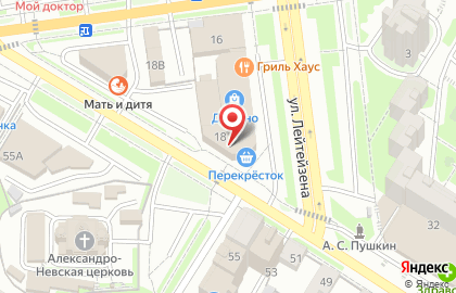 Банкомат МКБ на улице Лейтейзена на карте