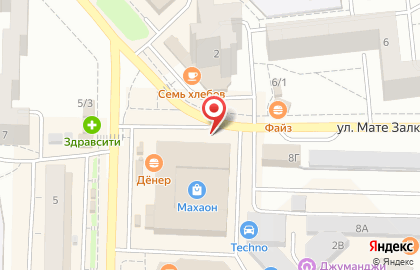 Комиссионный магазин Старт в Советском районе на карте