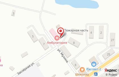 Амбулатория, с. Стародубское на карте