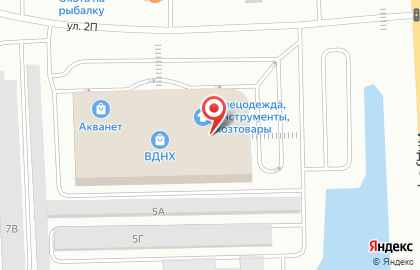 Торговый комплекс ВДНХ на Индустриальной улице на карте