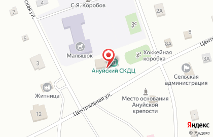 Ануйский сельский дом культуры на карте
