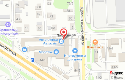 Торгово-монтажная фирма Балконcтрой на улице Братьев Кашириных на карте