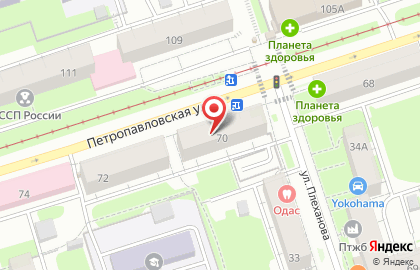 Оптово-розничный магазин Текстиль-Уют в Дзержинском районе на карте
