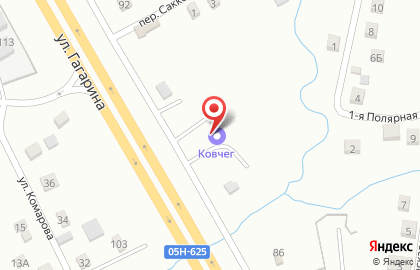Строительная компания Ковчег на улице Гагарина на карте