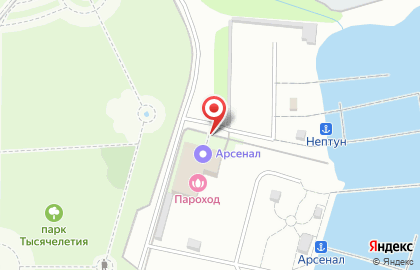 Арсенал в Ярославле на карте