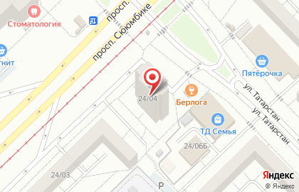 Турагентство Тюболь Тревел на карте