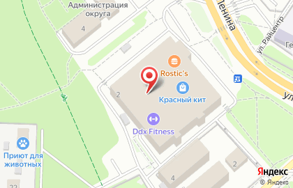 Мебельный салон Диванпорт на улице Ленина на карте