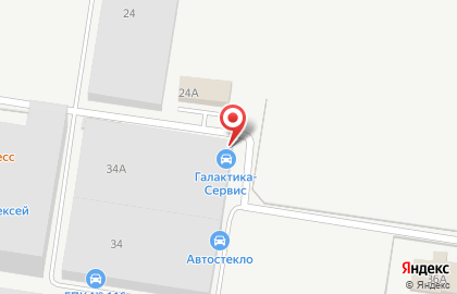 Гаражный кооператив Галактика-Сервис №111 на карте