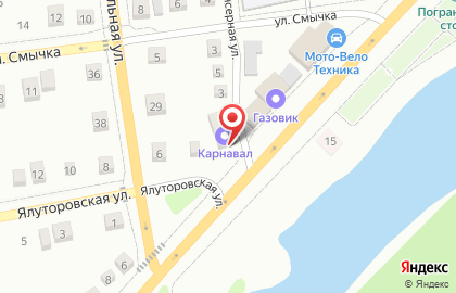 Свадебный салон Happy Bride в Тюмени на карте