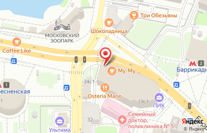 Банкомат ЮниКредит Банк в Москве на карте