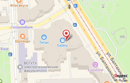 Магазин косметики МейТан в Советском районе на карте