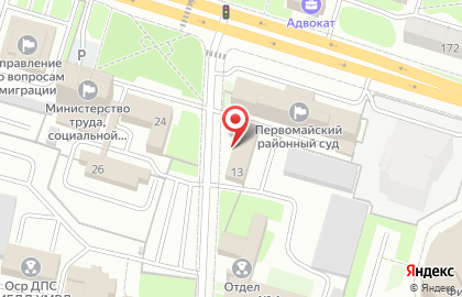 Центр хозяйственного и сервисного обеспечения Управления МВД России по Пензенской области на карте